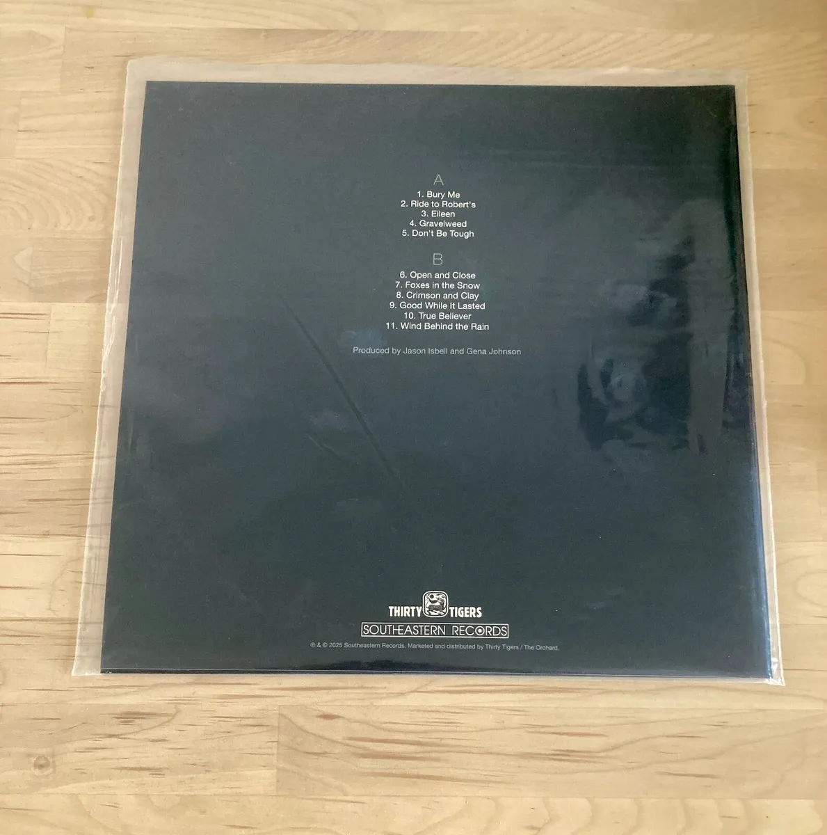 Jason Isbell Foxes In The Snow Ltd Ed Vinyl - New - Image 2