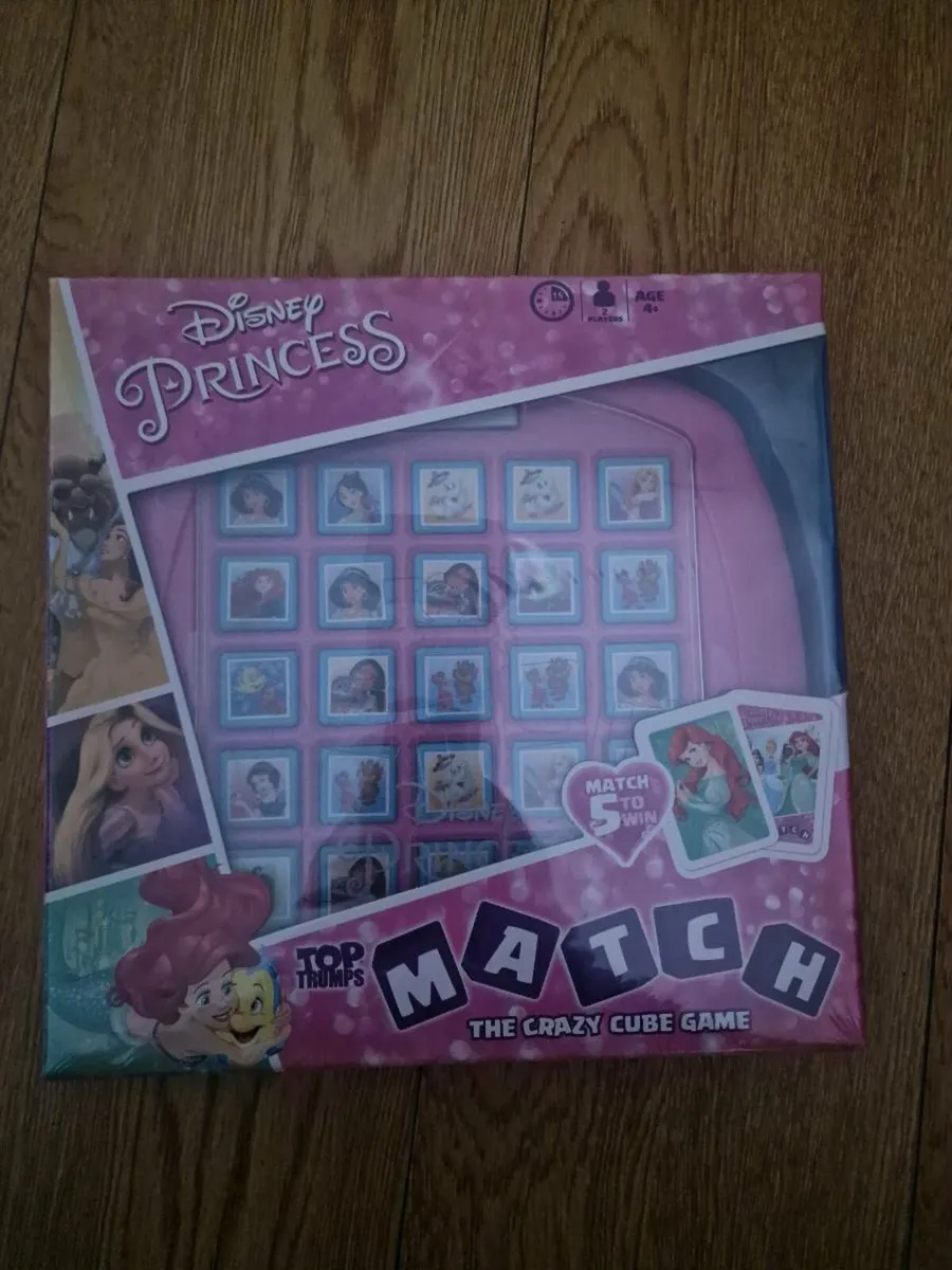 Disney Princess Top Trumps Match Board Game - Image 1