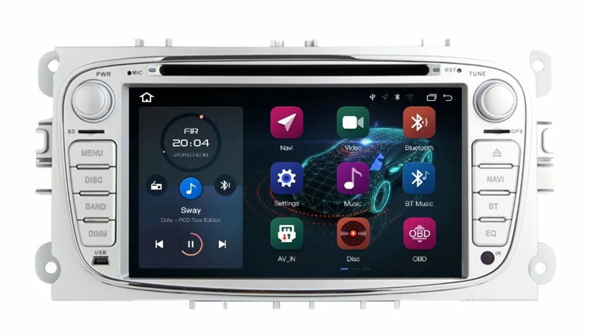 7" Android radio Mondeo Focus Galaxy C-Max - Image 2