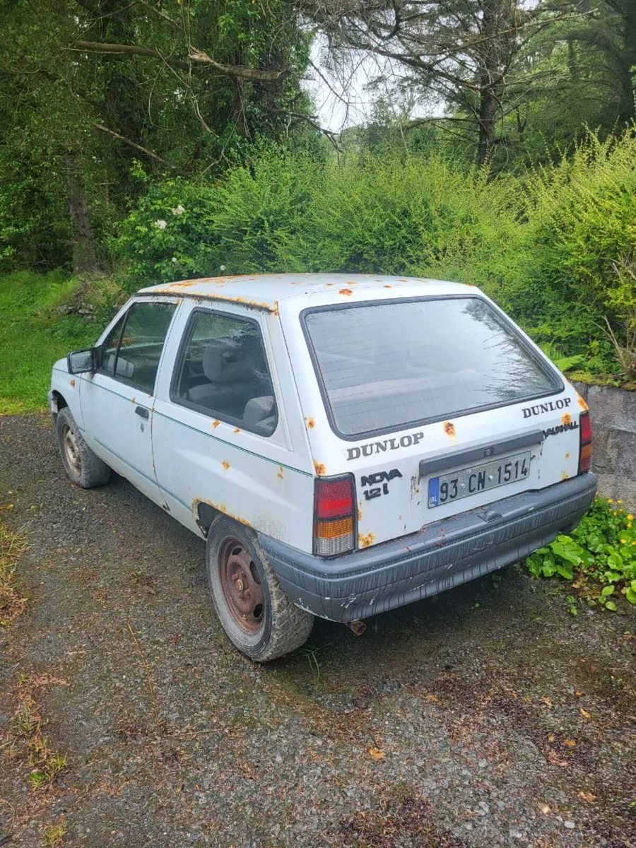 Vauxhall Nova shell - Image 1