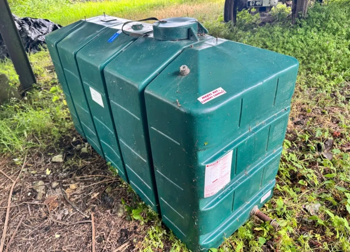 1000L Bunded oil diesel tank - Image 1