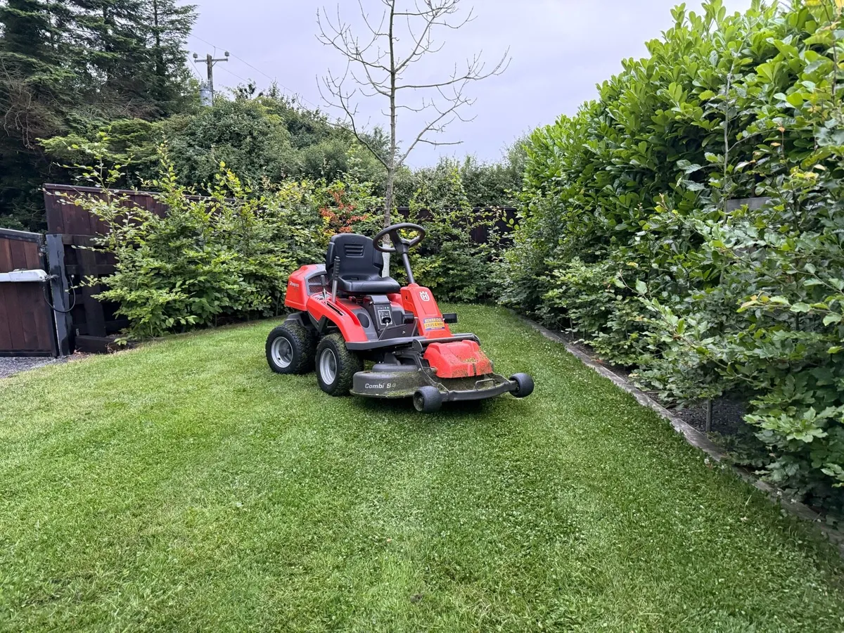 Husqvarna R 214TC Ride On Mower - Image 1