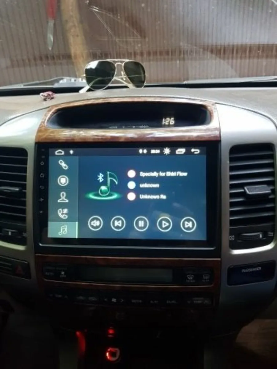 Android Radio with SatNav For Toyota Landcruiser - Image 1
