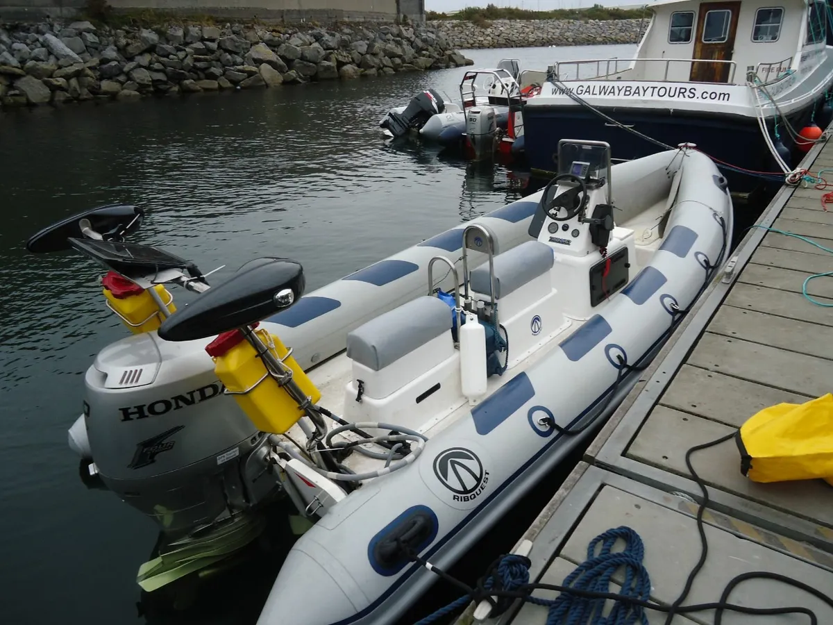 Ribquest 550 Rib - 90HP outboard - Image 1
