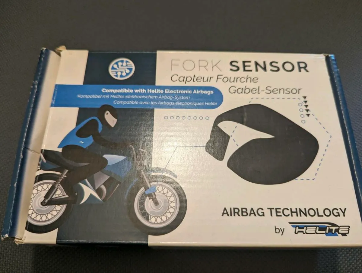 Helite e-turtle 2.0 airbag vest + fork sensor kit - Image 3