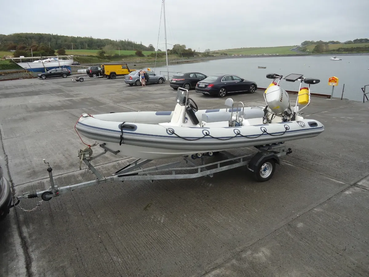 Ribquest 550 Rib - 90HP outboard - Image 4