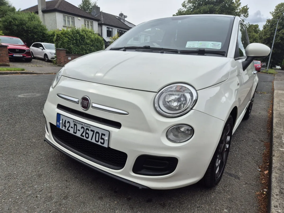 Stunning Fiat 500 2014. 3 MONTHS WARRANTY - Image 1