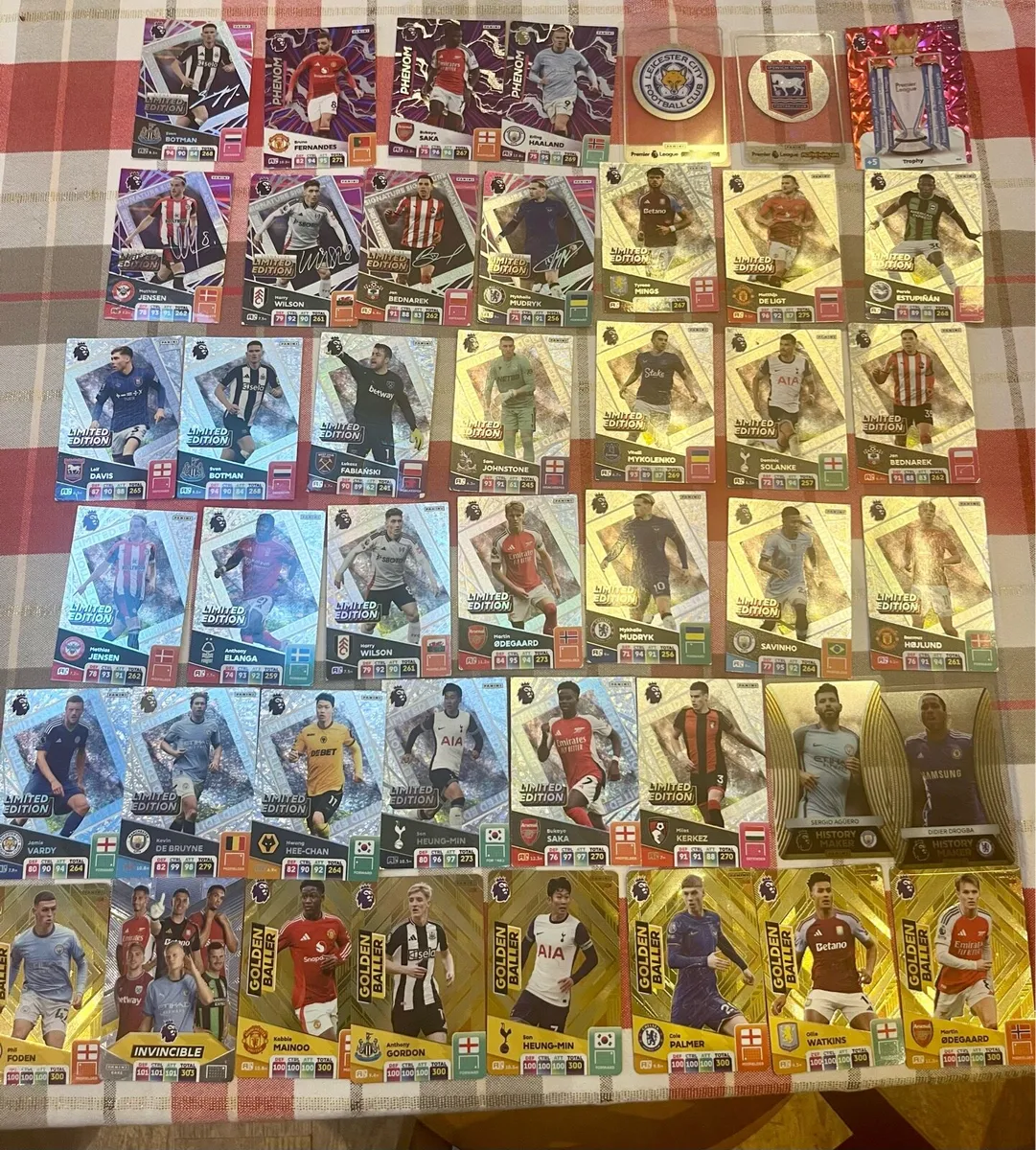 Premier League Football Cards - Image 1