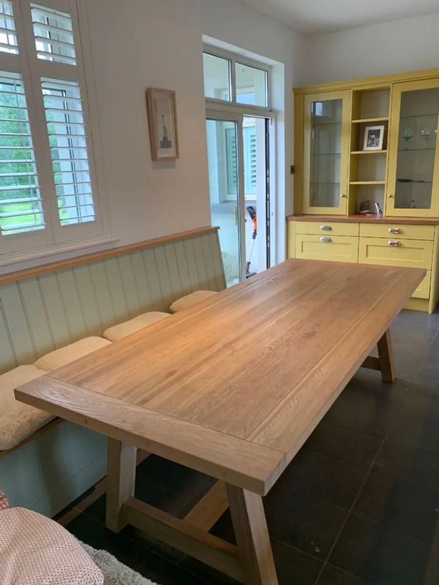 Neptune Arundel Oak Table 8 Seater - Image 2