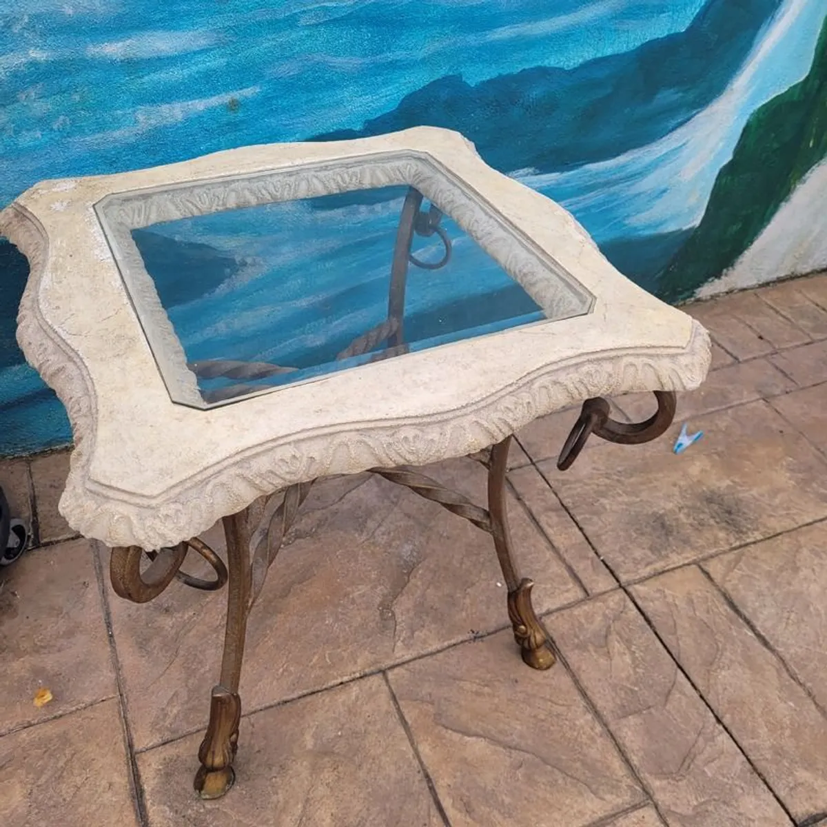 Vintage ornate table