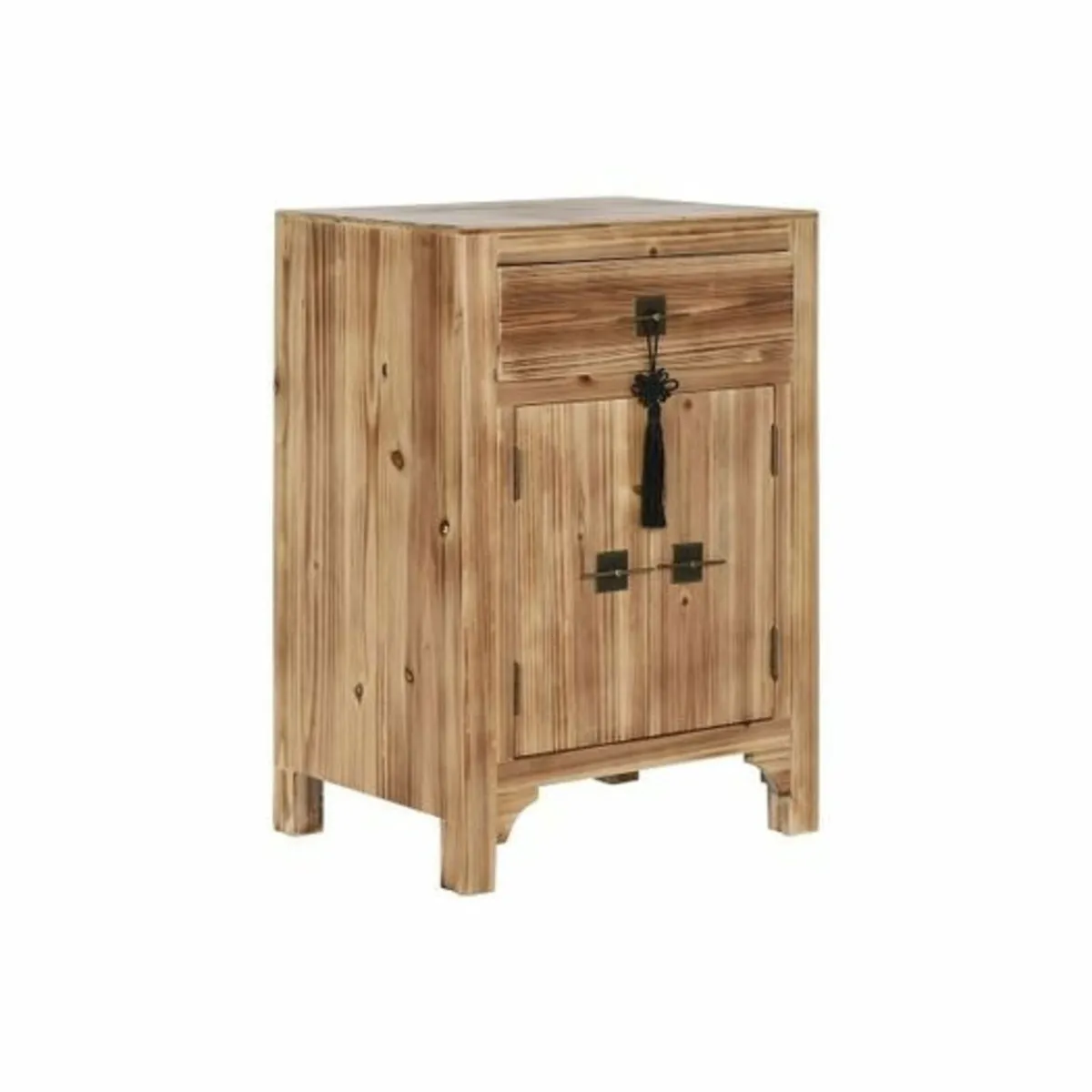 Natural Fir Wood side table - Image 1
