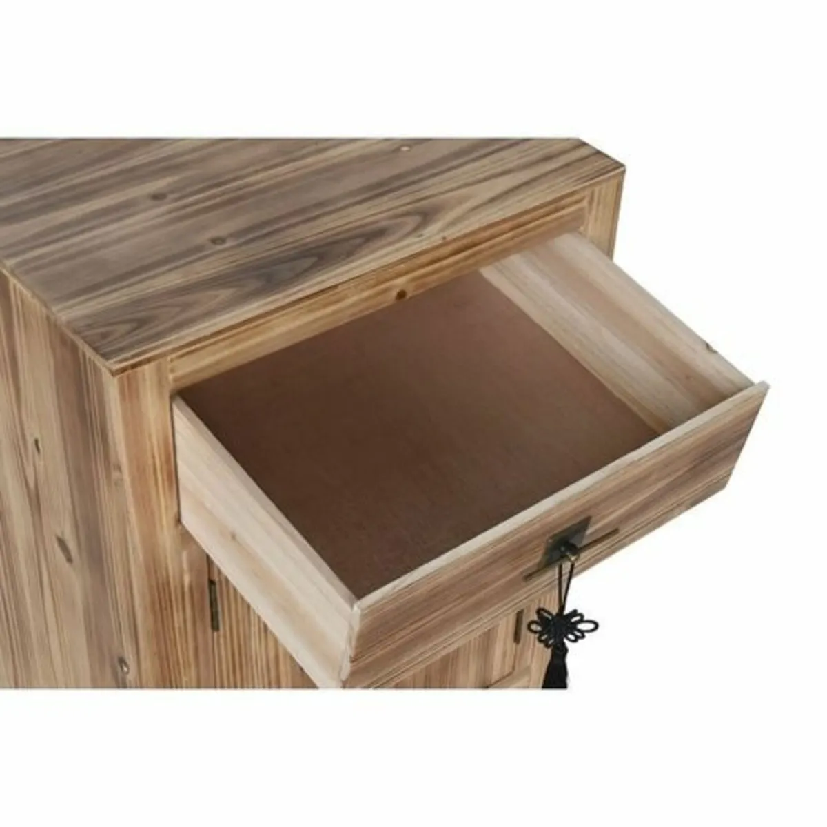 Natural Fir Wood side table - Image 4