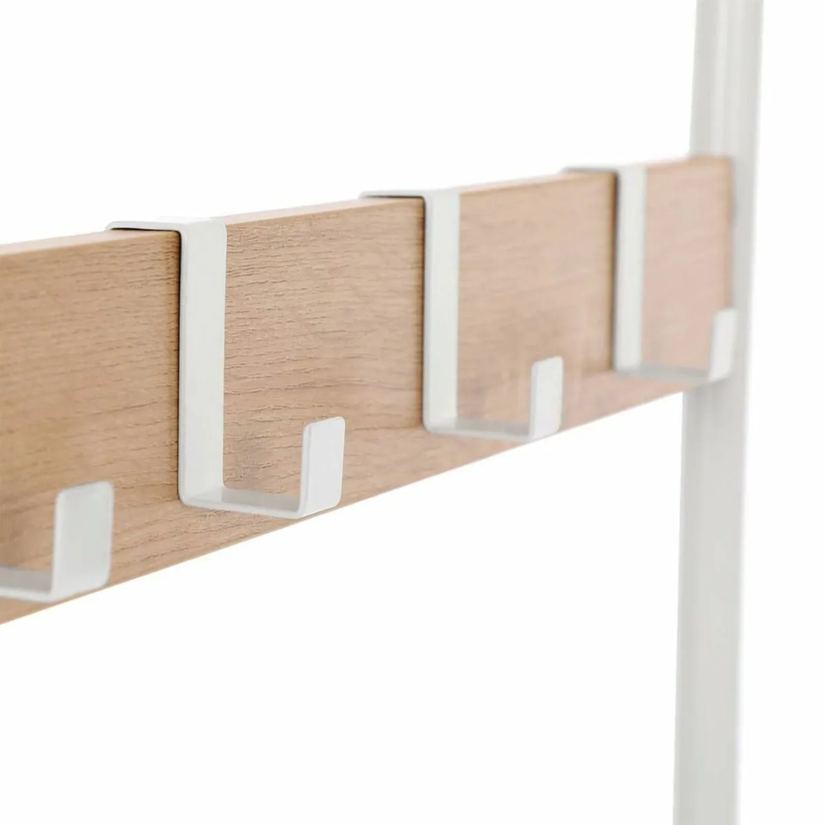Coat rack, wardrobe, clothes rack with 9 removable - Image 2