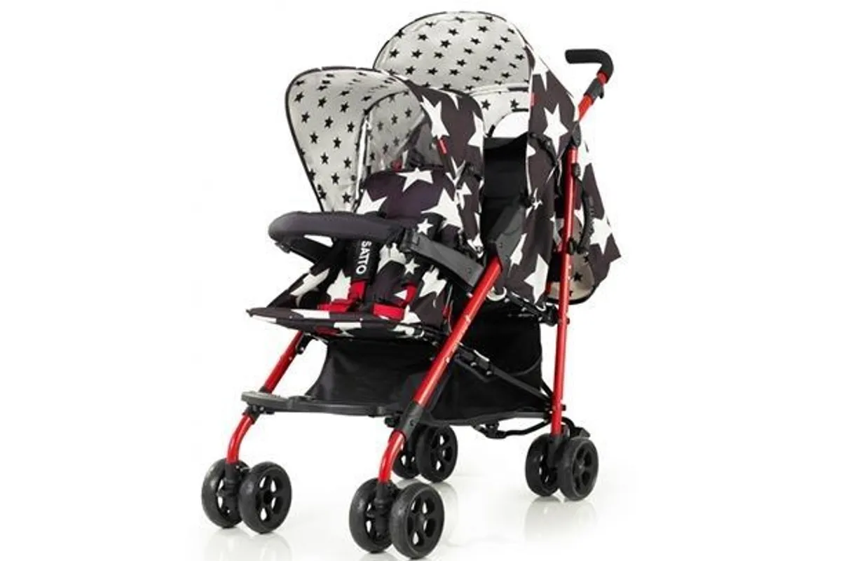 cosatto double buggy - Image 1