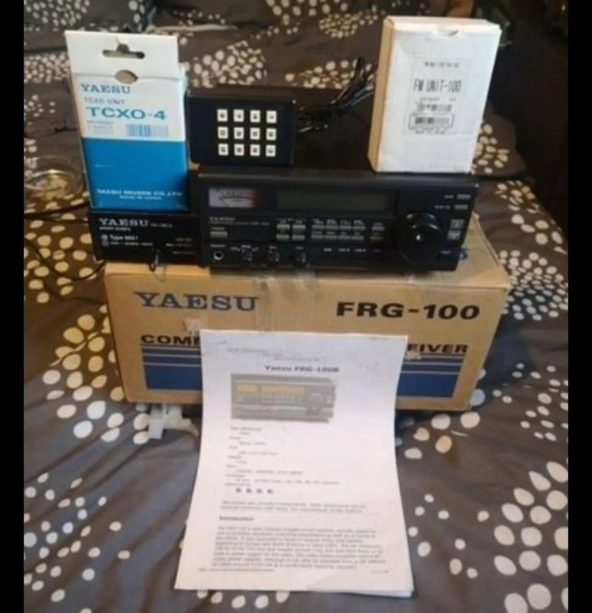 YAESU FRG 100 COMMUNICATIONS RECEIVER - Image 2