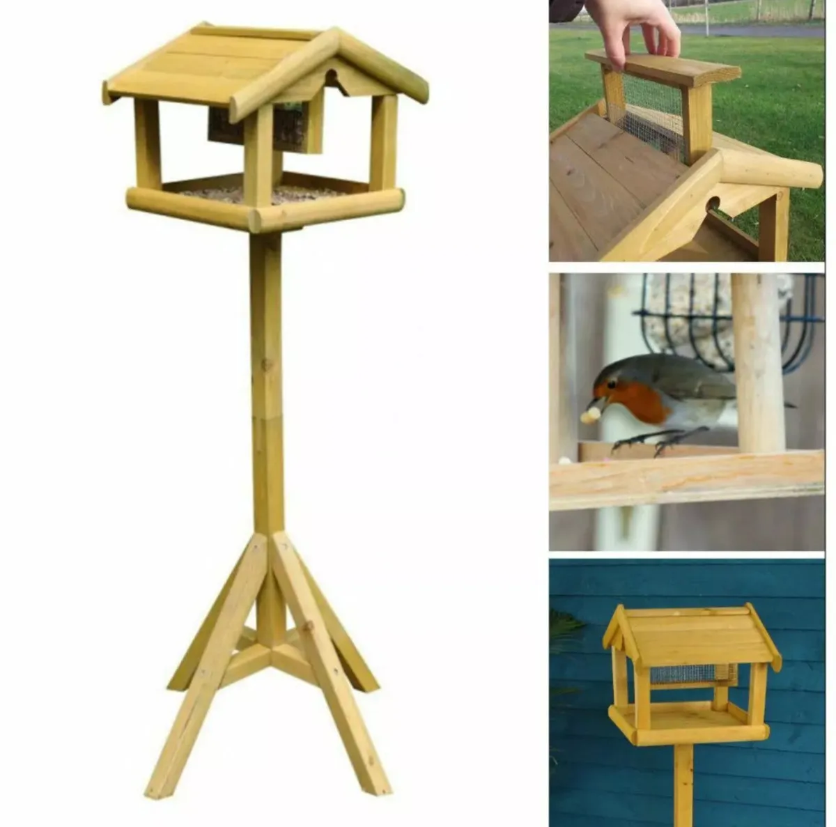 NEW Bird Table With Built in Feeder - Image 1