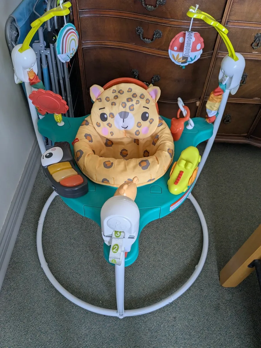 Fisher-Price Leaping Leopard Jumperoo - Image 1