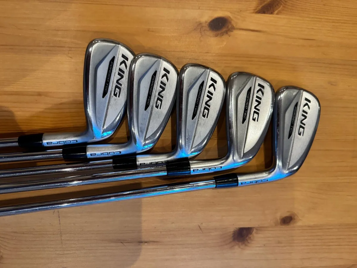 Cobra King Forged Tec Irons 5-9 - Image 1