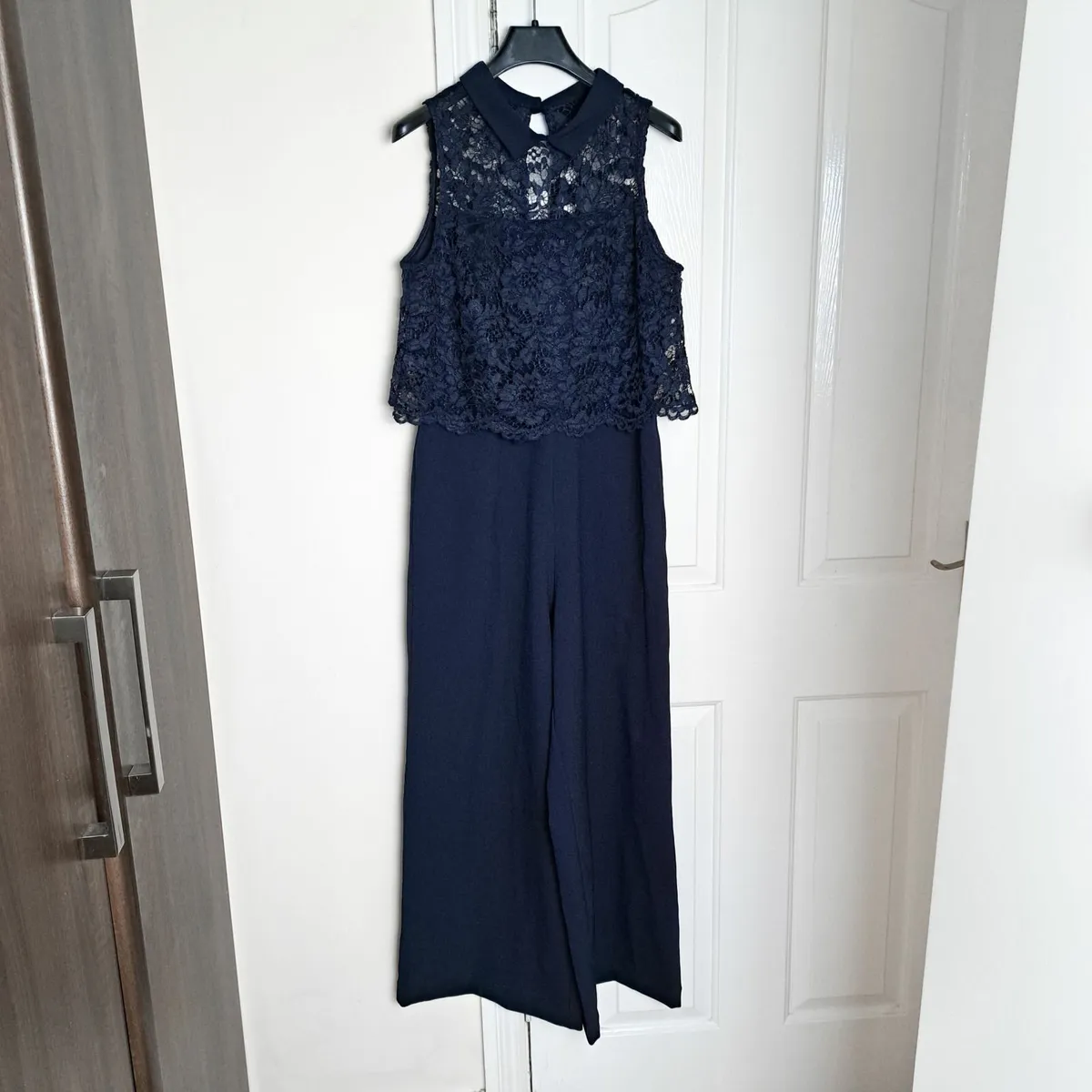 Julia Jordan Navy Bodysuit Sleeveless 10UK/38EU - Image 1