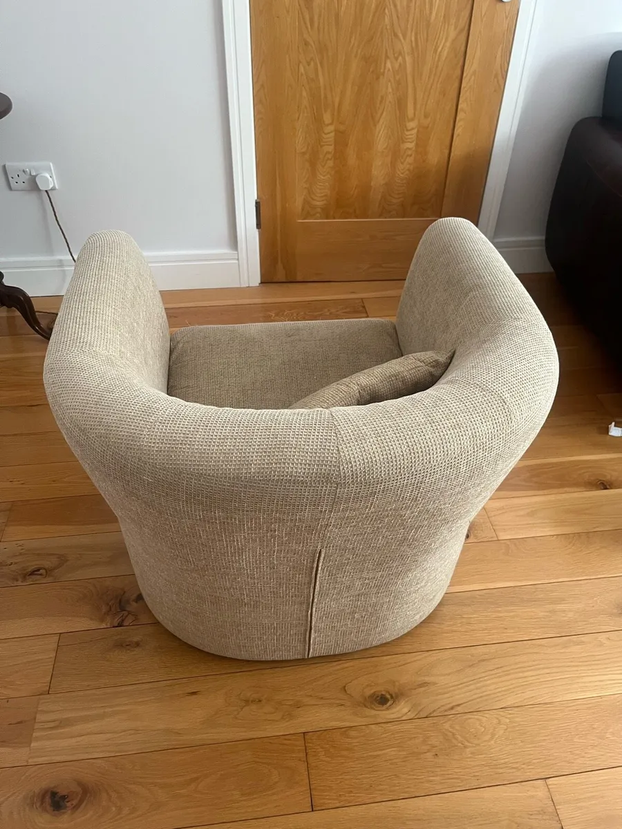 Upholstered Tub Armchair - Image 2