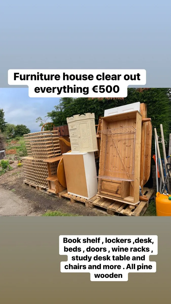 Furniture house clear outs - Image 1