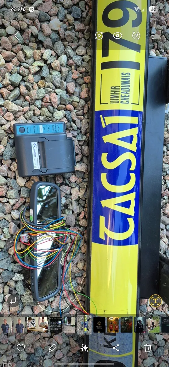 Taxi plate meter
