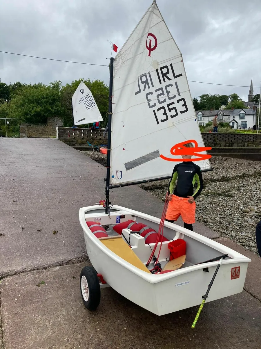 Optimist, will swap for laser 4.7