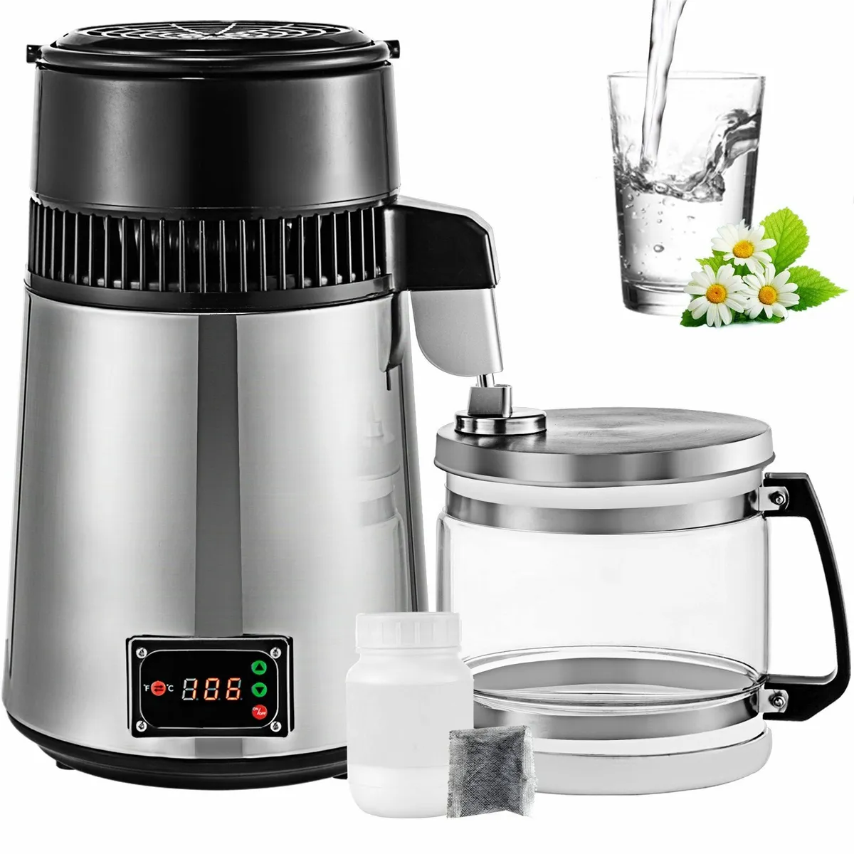 Water Distiller Machine 4L Water Distiller 750W - Image 1