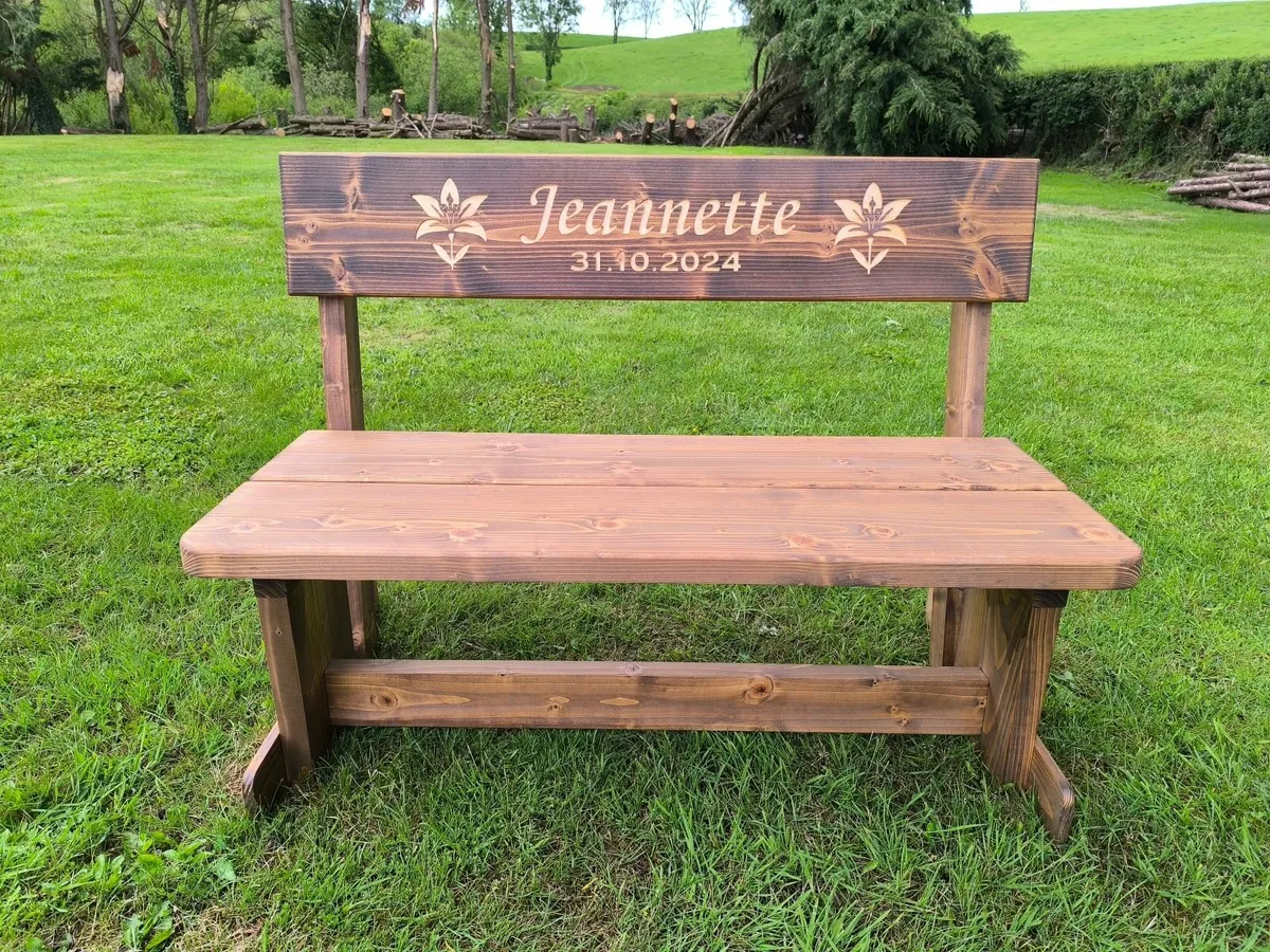 Personalised bench - Image 3
