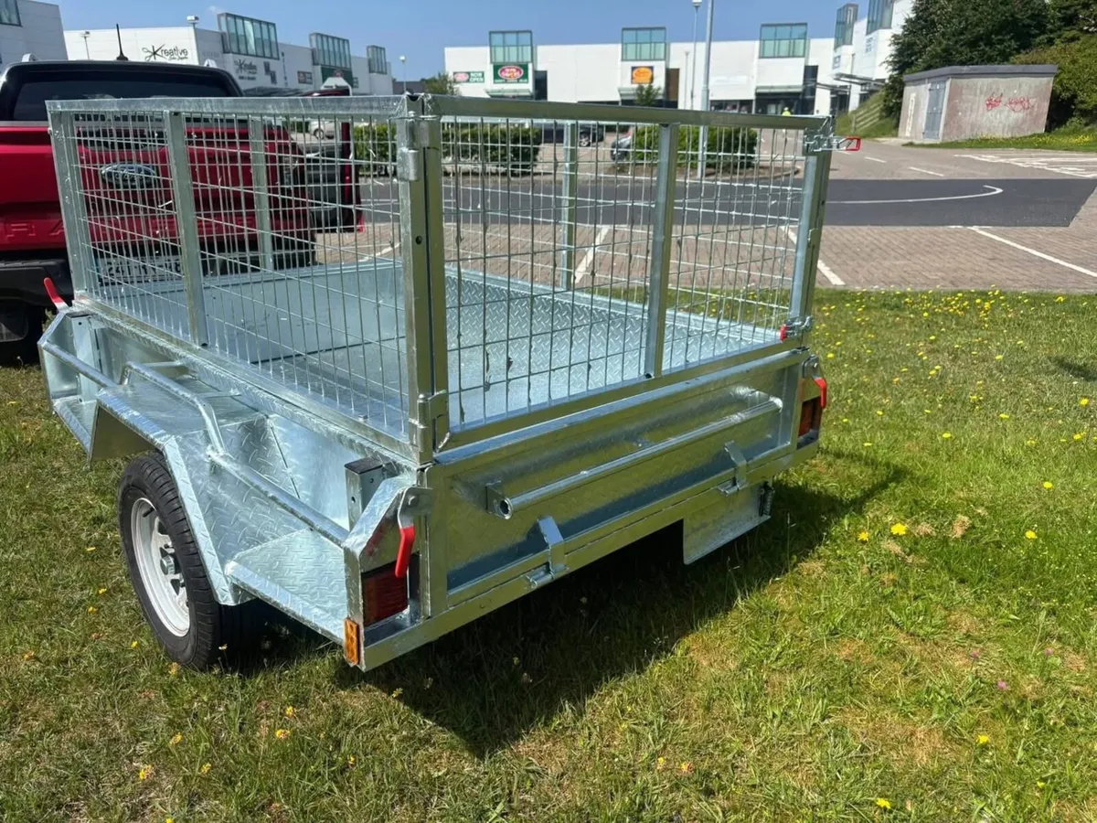 New galvanised car trailers in stock 6x4 & 7x4 - Image 2