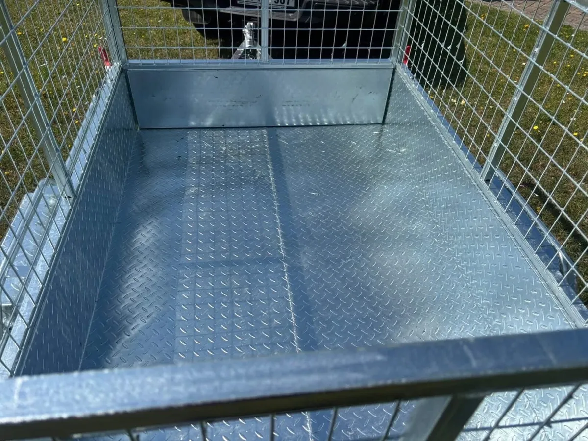 New galvanised car trailers in stock 6x4 & 7x4 - Image 3