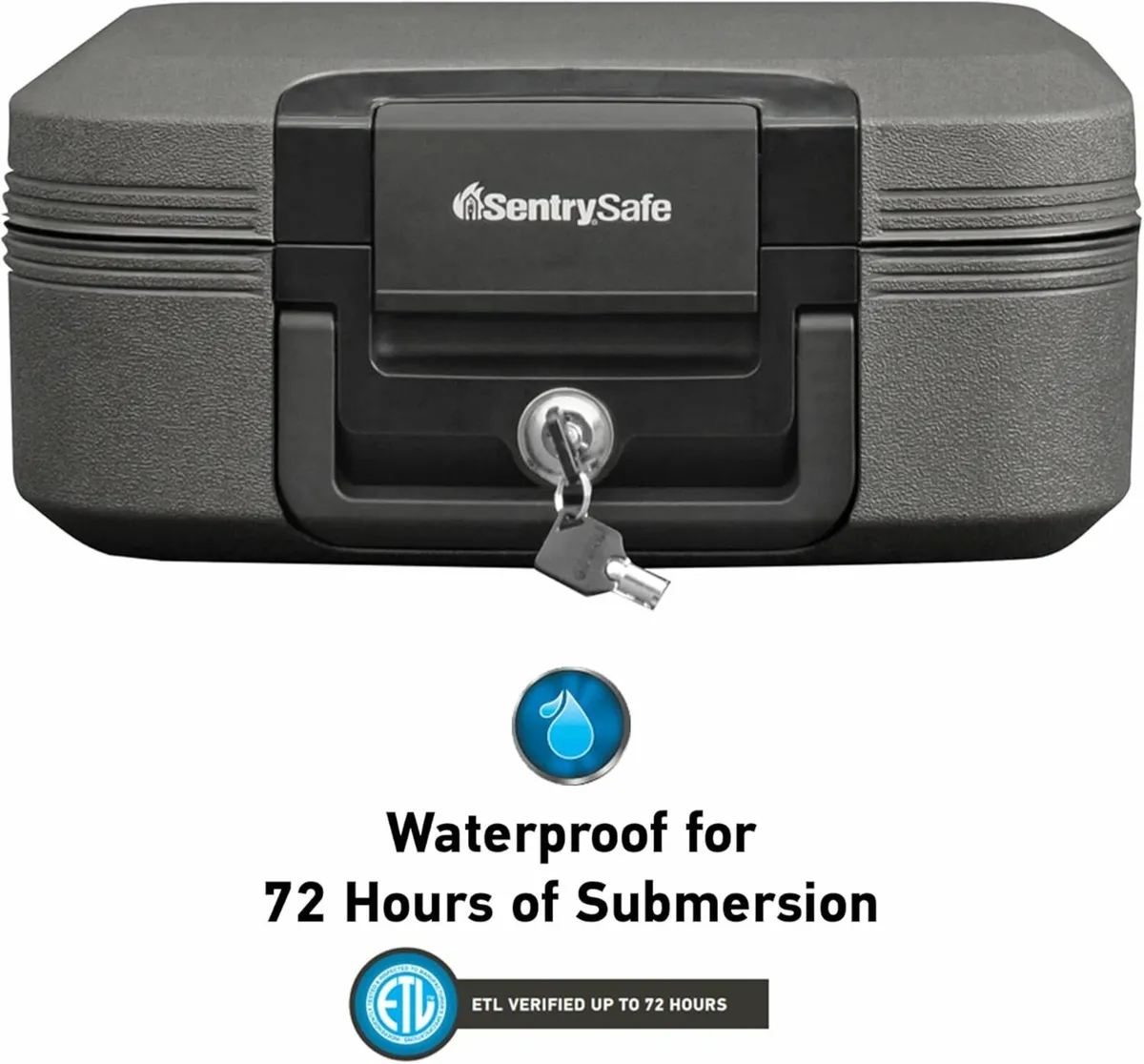 Safe Fire-Safe Waterproof Document Media Chest, - Image 2