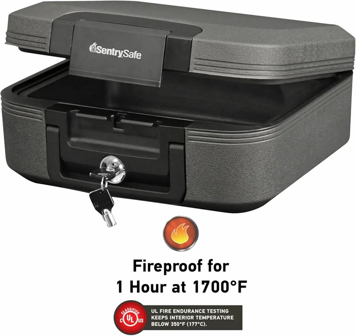 Safe Fire-Safe Waterproof Document Media Chest, - Image 3