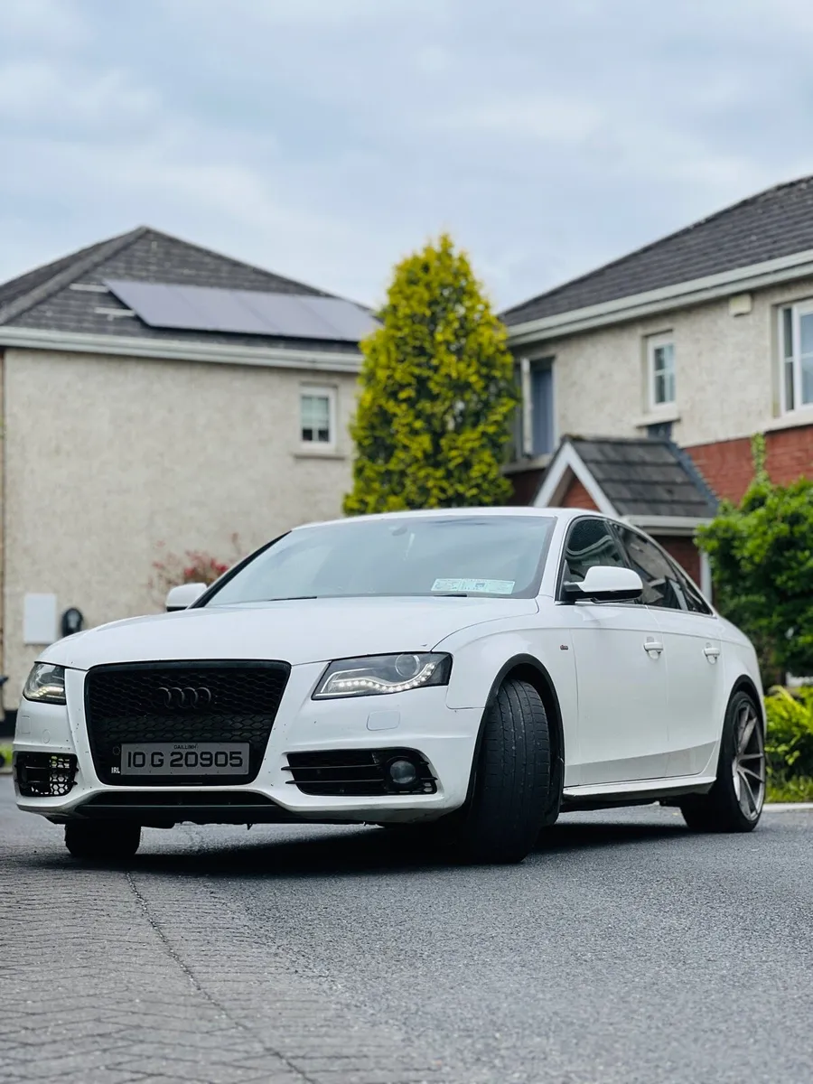 Audi A4 Sline Auto-White - Image 1