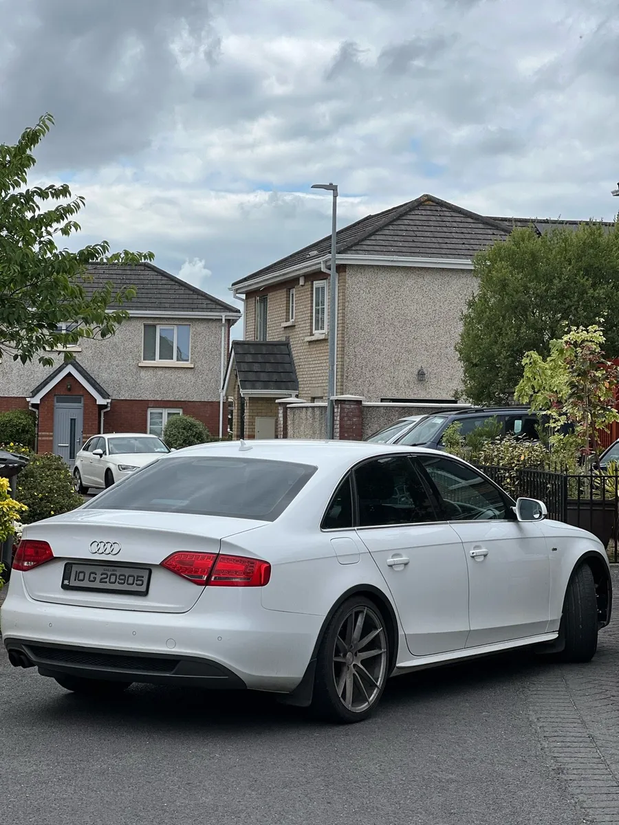 Audi A4 Sline Auto-White - Image 2