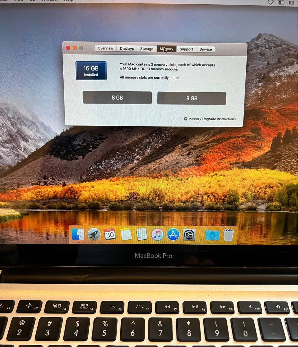 Macbook Pro 2011 model with OS High Sierra - Image 4