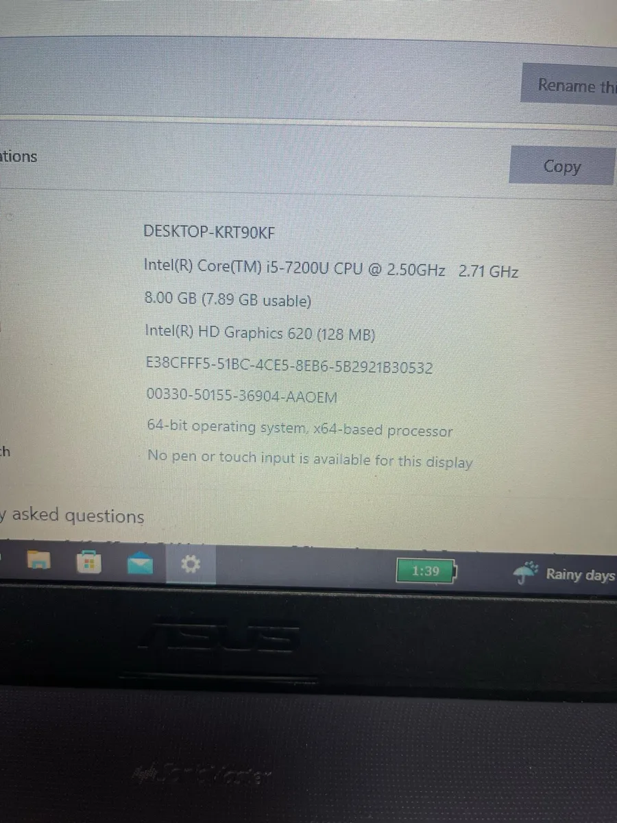 Asus laptop windows 10 - Image 4