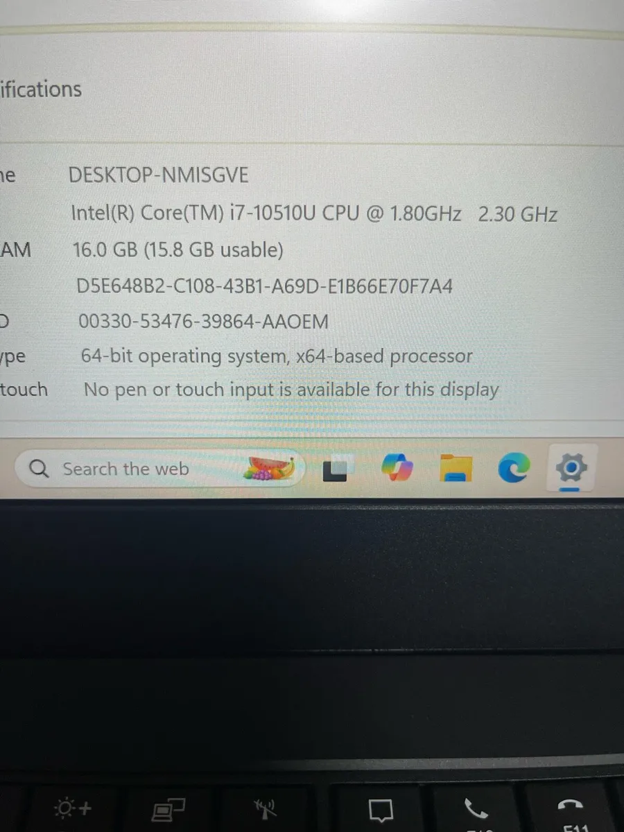 Lenovo i7 pro 16-512 win 11 pro - Image 4