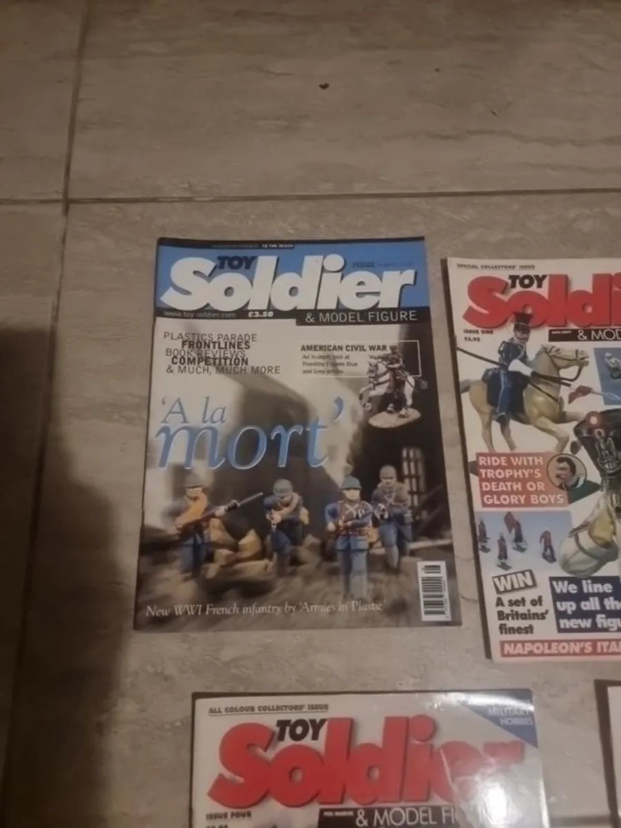 25 editions of Toy Soldier and model figure magazine. - Image 2