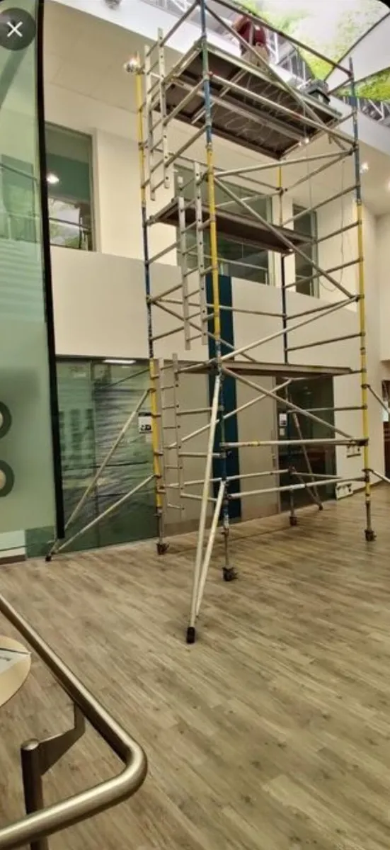 2.0M Double Width frame aluminium  Tower - Image 1