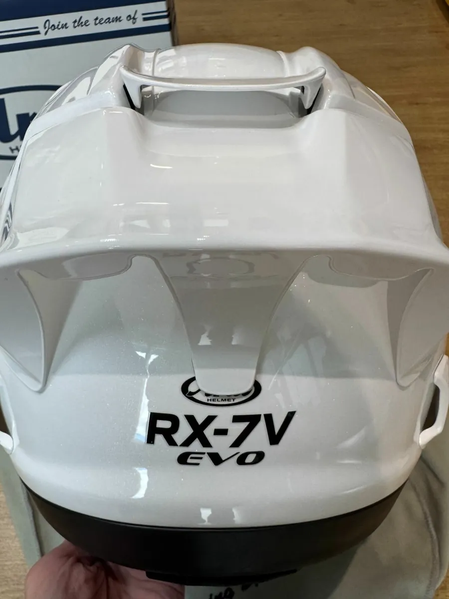 Arai RX-7V Evo Diamond  Motorcycle Helmet&Spoiler - Image 2