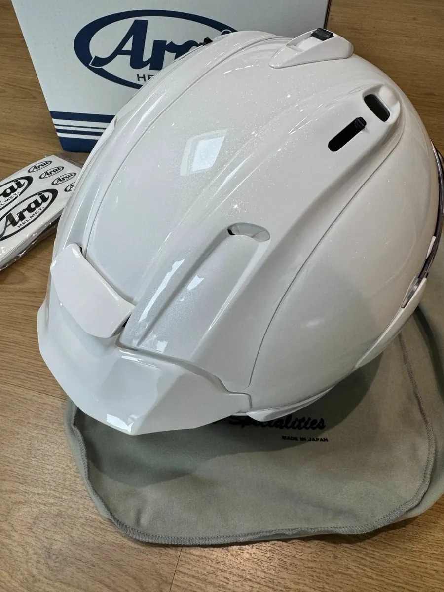 Arai RX-7V Evo Diamond  Motorcycle Helmet&Spoiler - Image 4