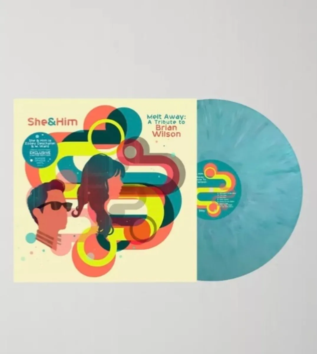 She & Him Tribute to Brian Wilson Ltd Ed Vinyl - Image 1