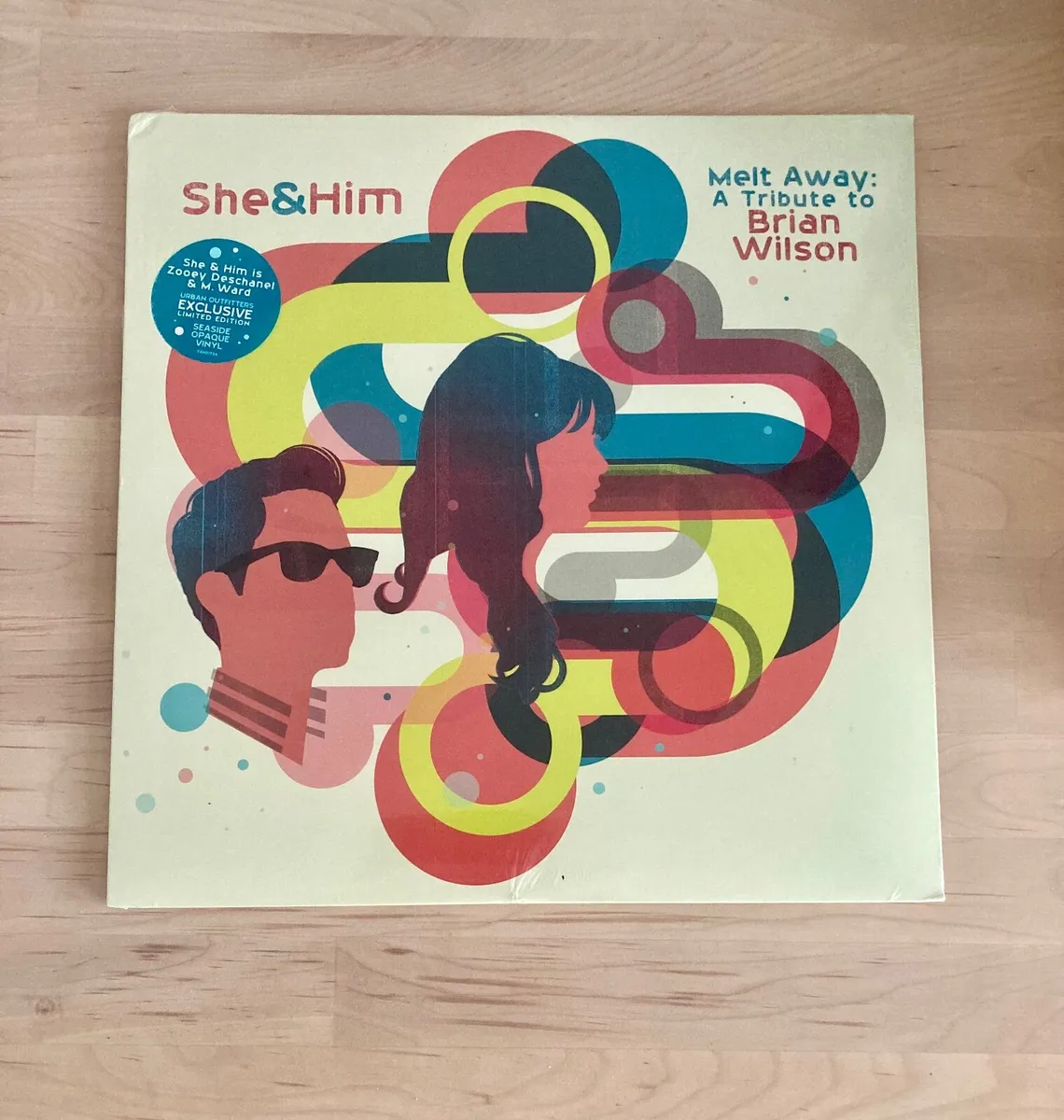 She & Him Tribute to Brian Wilson Ltd Ed Vinyl - Image 2