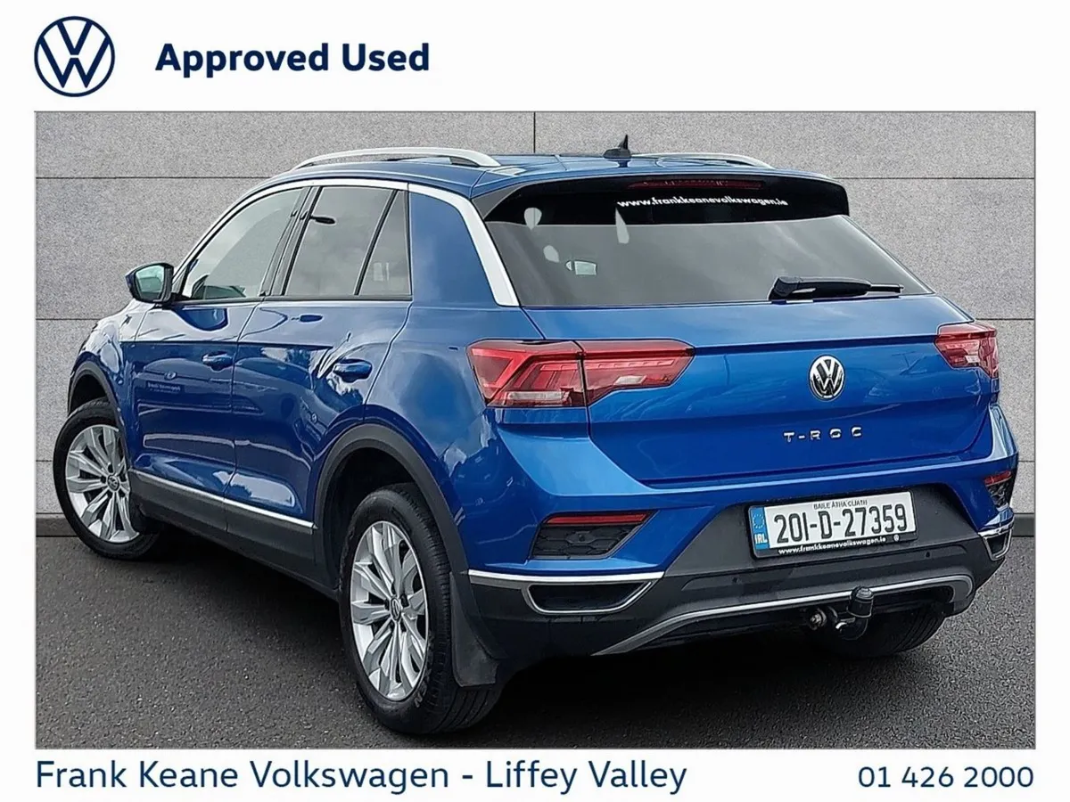 Volkswagen T-Roc Sport Auto 1.5tsi 150BHP  irish - Image 3