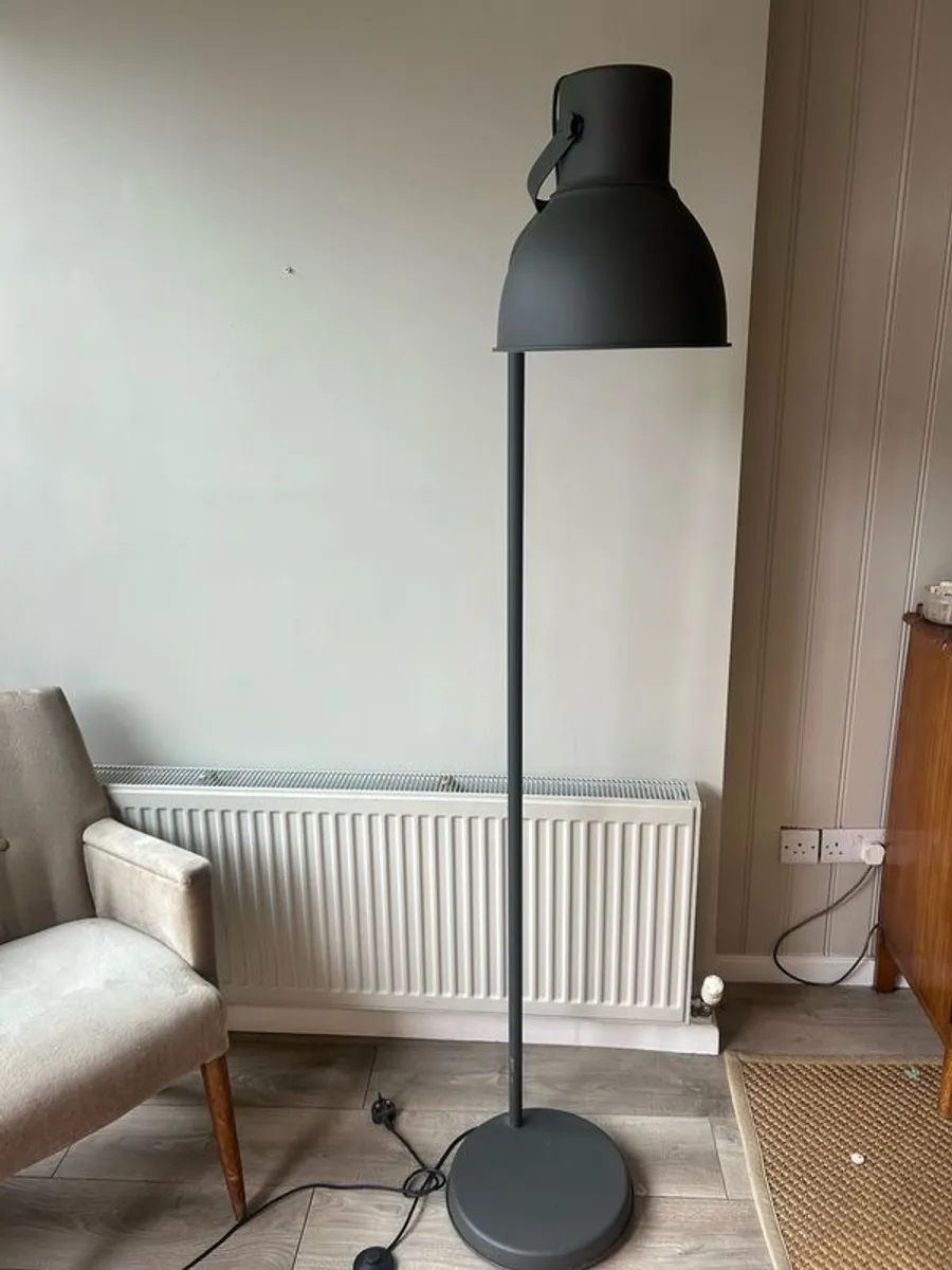 IKEA Hektar Floor Lamp with Bulb - Image 1