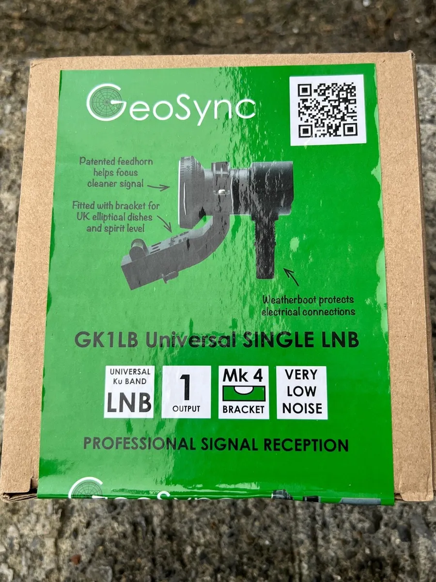 GeoSync Universal Single 1 Output LNB - Image 1