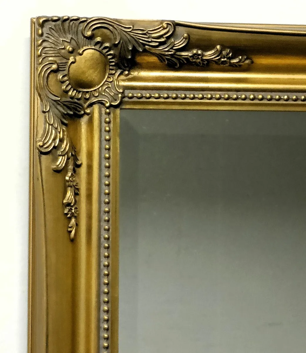 Large Gold Mirror - Image 2