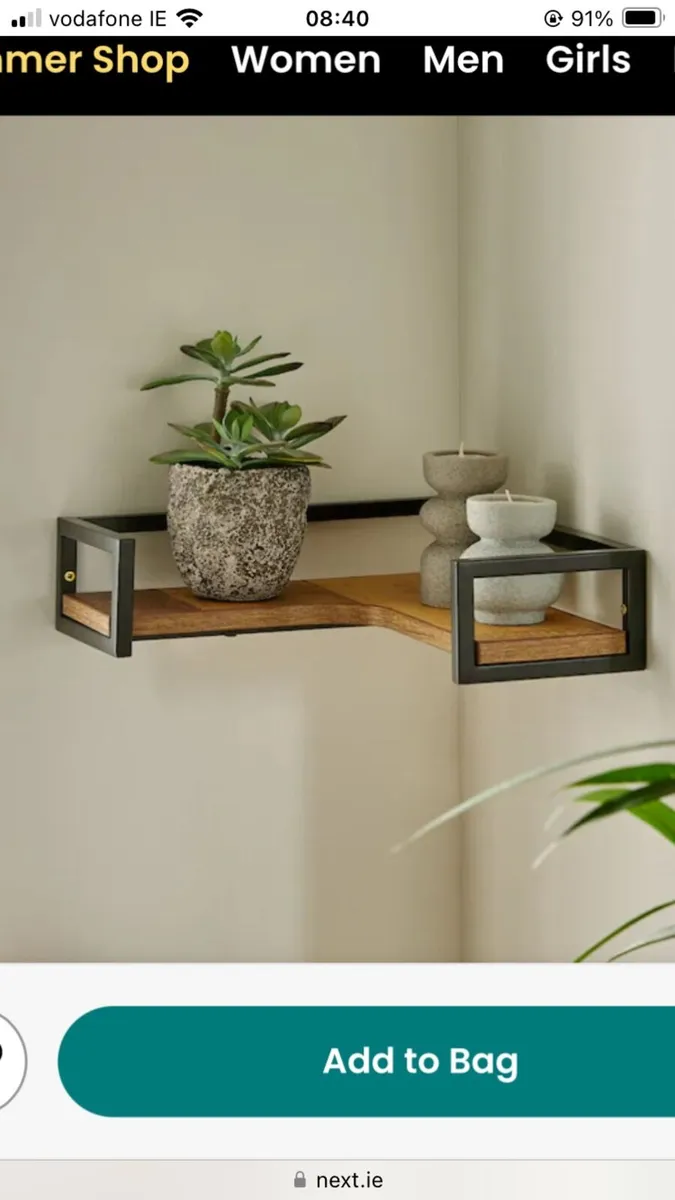 Corner shelf (Next Bronx range) - Image 2