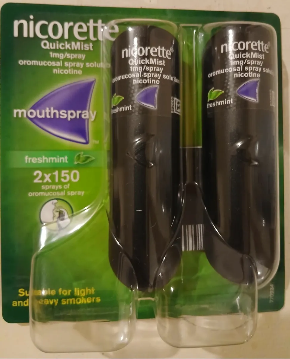 Nicorette quickmist unopened